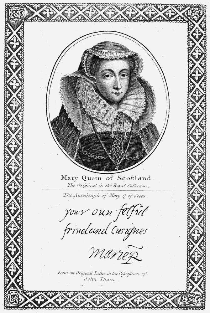 Amazon.com: Mary Queen Of Scots N(1542-1587) Mary Stuart Queen Of